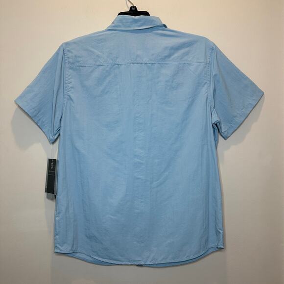 NWT Free Country Rip-Stop Expedition Short Sleeve Button Up Shirt Mens Medium M - Picture 2 of 8